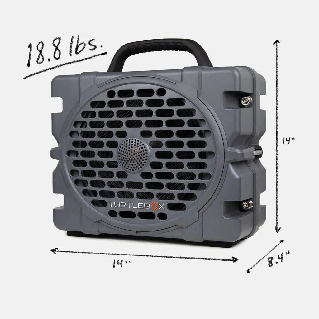 Turtlebox Audio Grande Waterproof Bluetooth Speaker