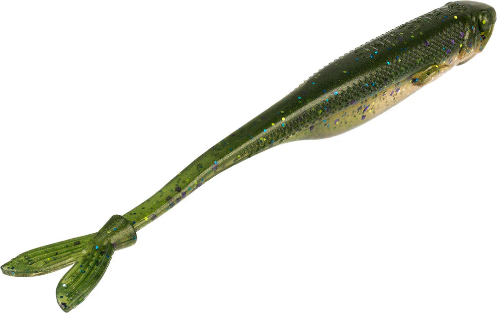 Strike King Spotlight Split Minnow Soft Jerkbait 4 Inch