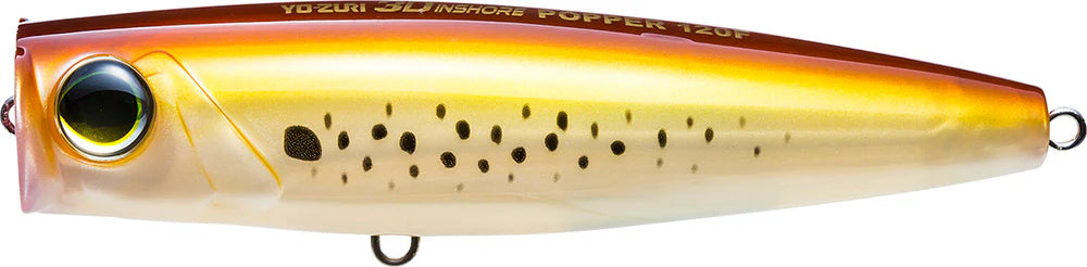 Yo Zuri 3D Inshore Popper 4 3 4 inch Topwater Popper