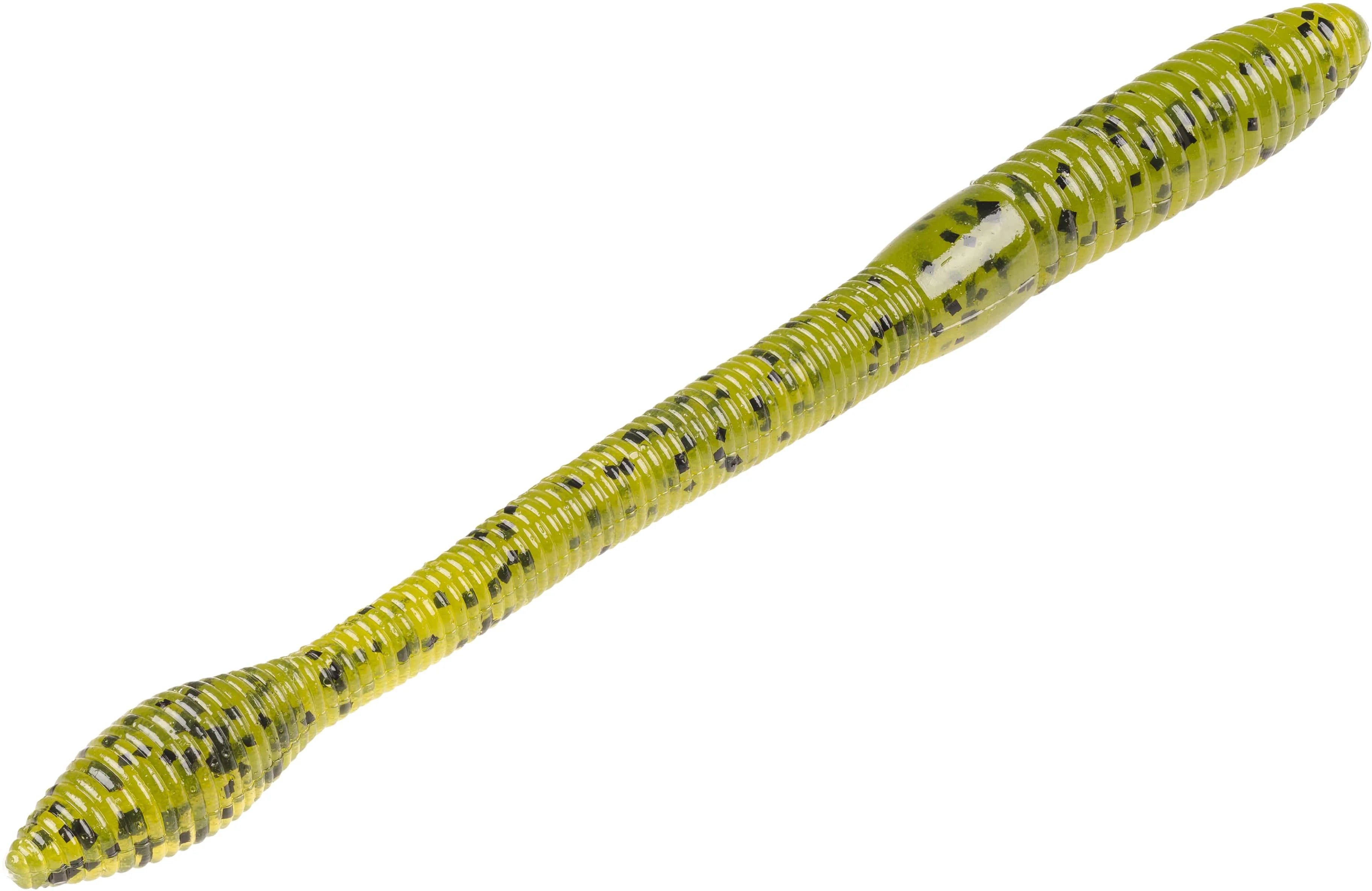 Strike King KVD Fat Baby Finesse 5 inch Soft Plastic Worm 8 pack