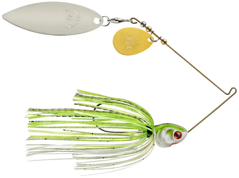 Booyah Covert Series Tandem Colorado Willow Spinnerbait 3 8 oz