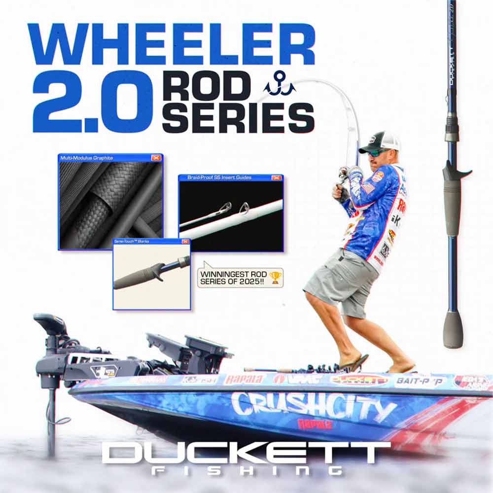 Duckett Fishing Jacob Wheeler Signature Series Casting Rods