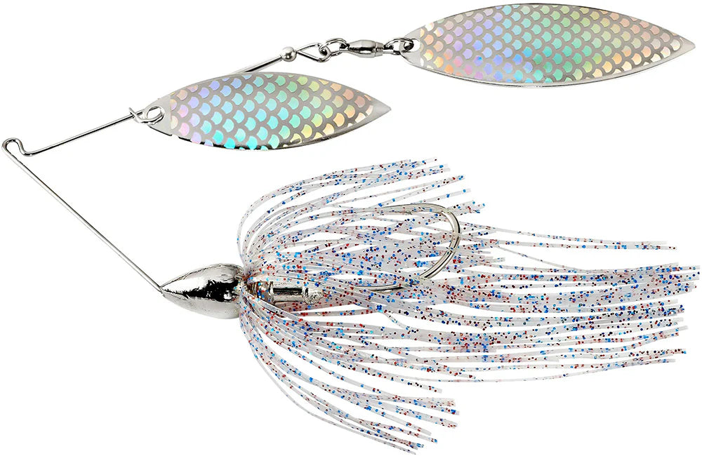 War Eagle Double Willow Nickel Frame Spinnerbait 1 2 oz