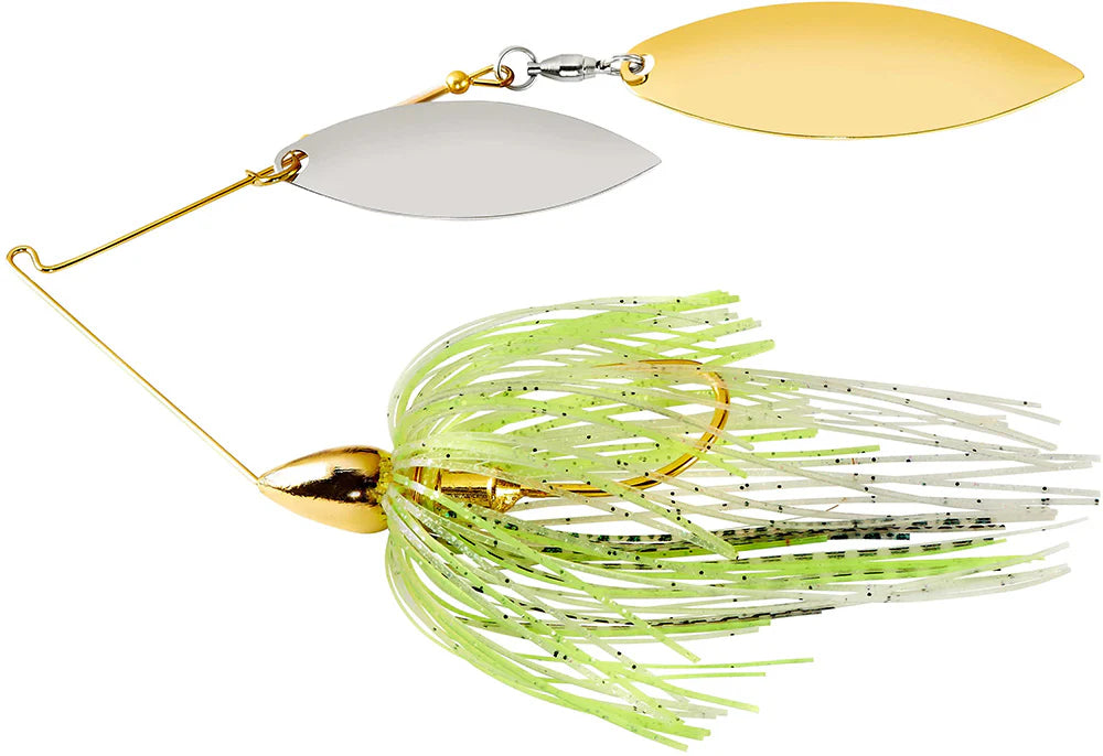 War Eagle Double Willow Gold Frame Spinnerbait 3 8 oz