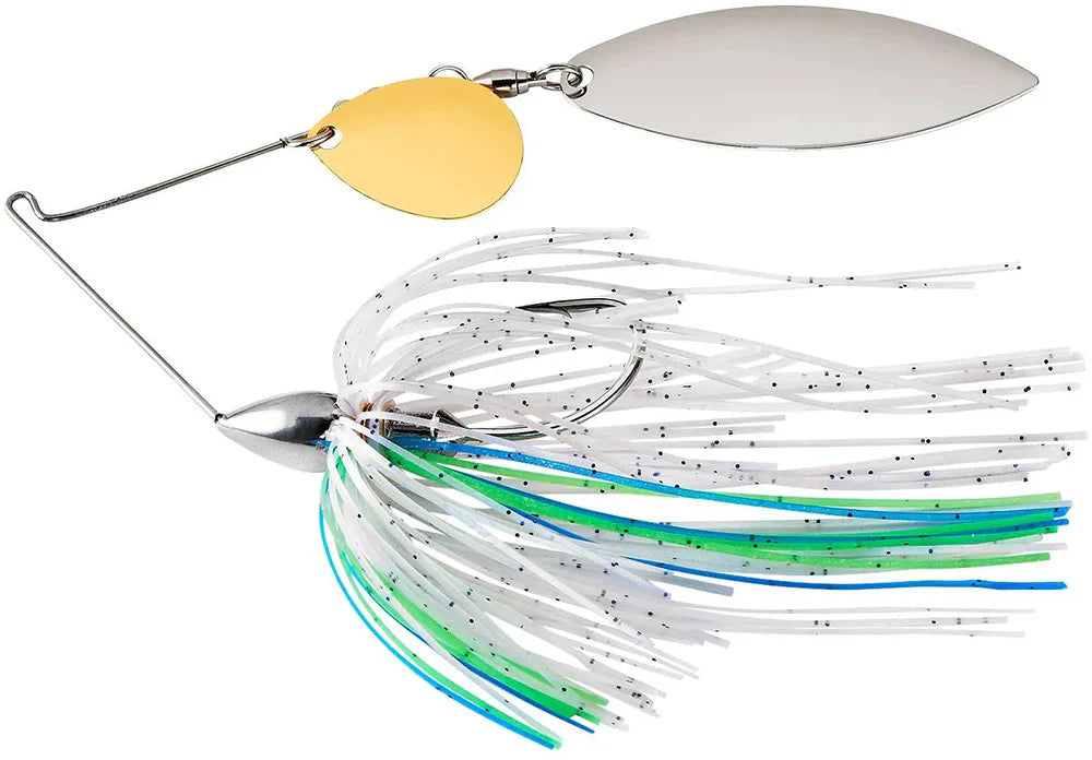 War Eagle Tandem Colorado Willow Nickel Frame Spinnerbait 3 8 oz