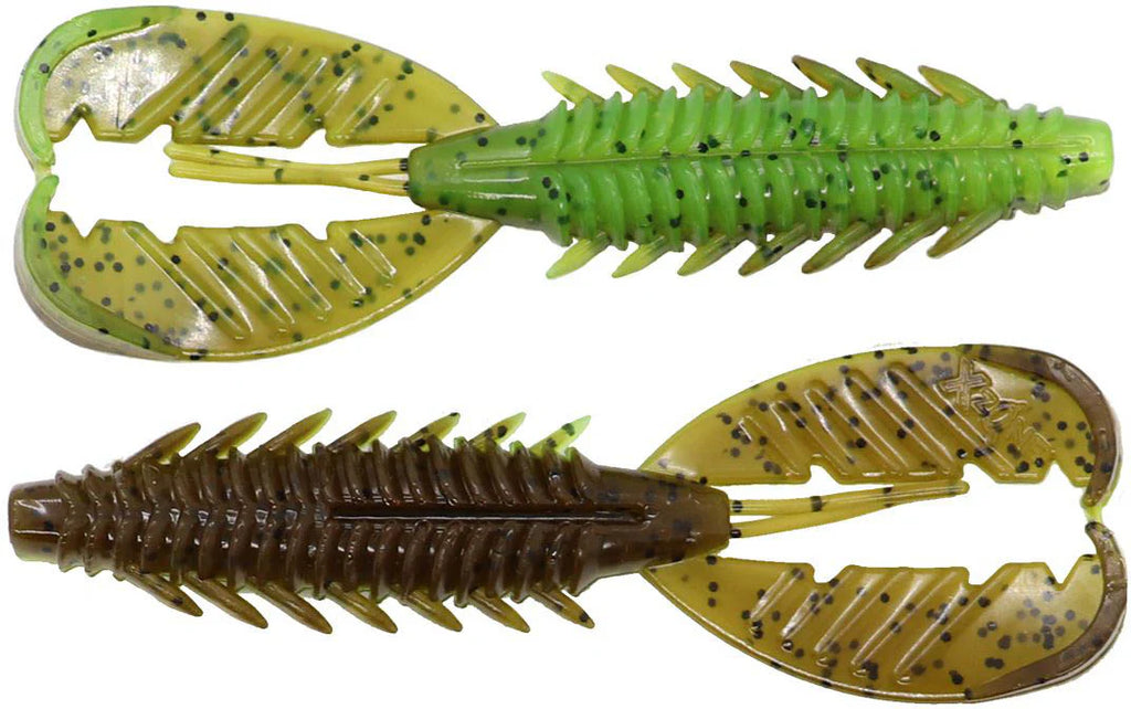 Xzone Adrenaline Craw Jr 35 inch 7 pack