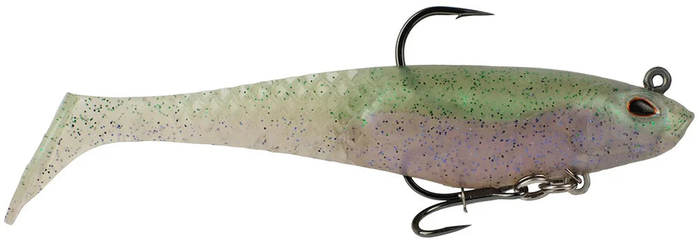 Berkley PowerBait Saltwater CullShad Pre Rigged Soft Body Swimbait 6 Inch