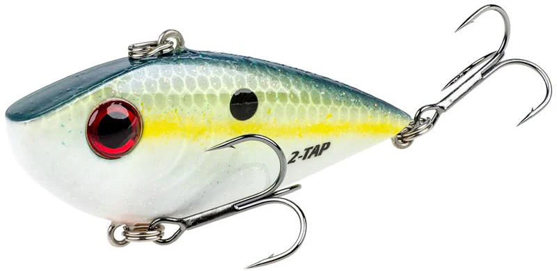 Strike King Red Eyed Shad Tungsten 2 Tap Lipless Crankbait 3 Inch