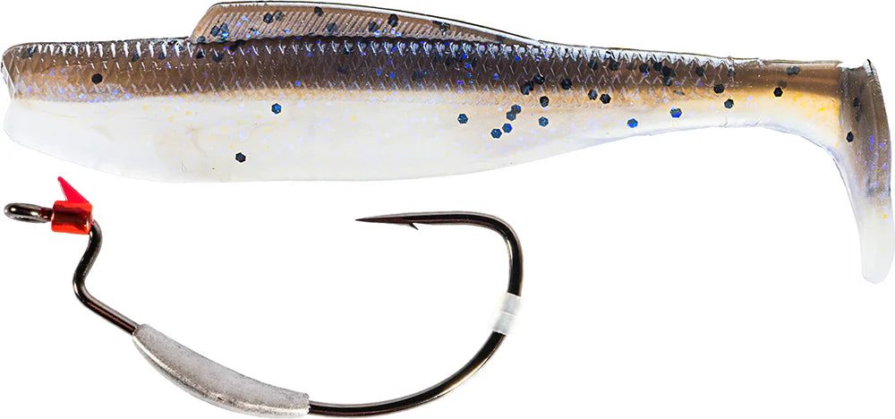 Z Man 5 Inch DieZel MinnowZ ZWG Weighted Swimbait Hook Combo