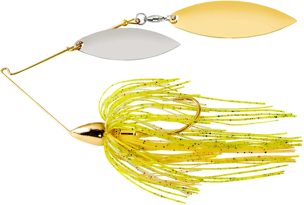 War Eagle Double Willow Gold Frame Spinnerbait 3 8 oz
