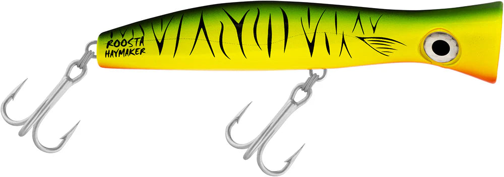 Halco Roosta Popper 195 Haymaker KO Topwater Popper 76 Inch