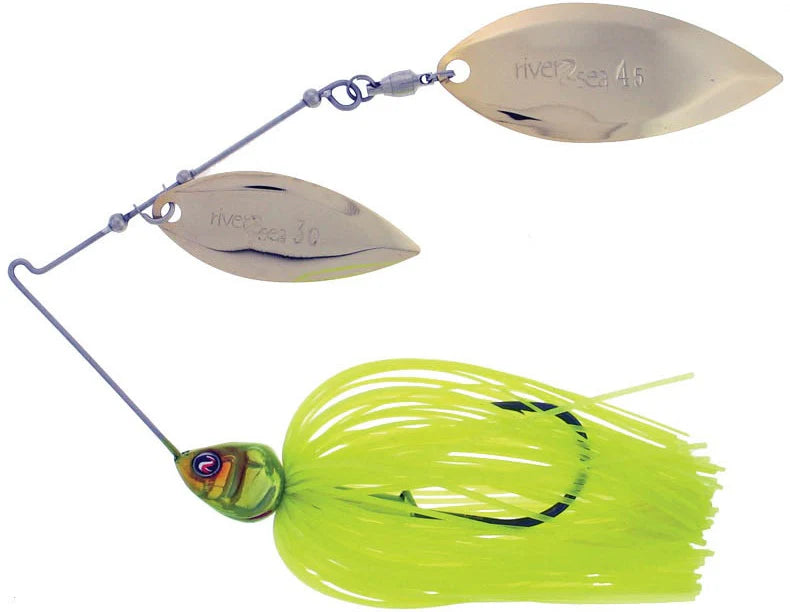 River2Sea Ish Monroe Bling Double Willow Spinnerbait 1 2 oz