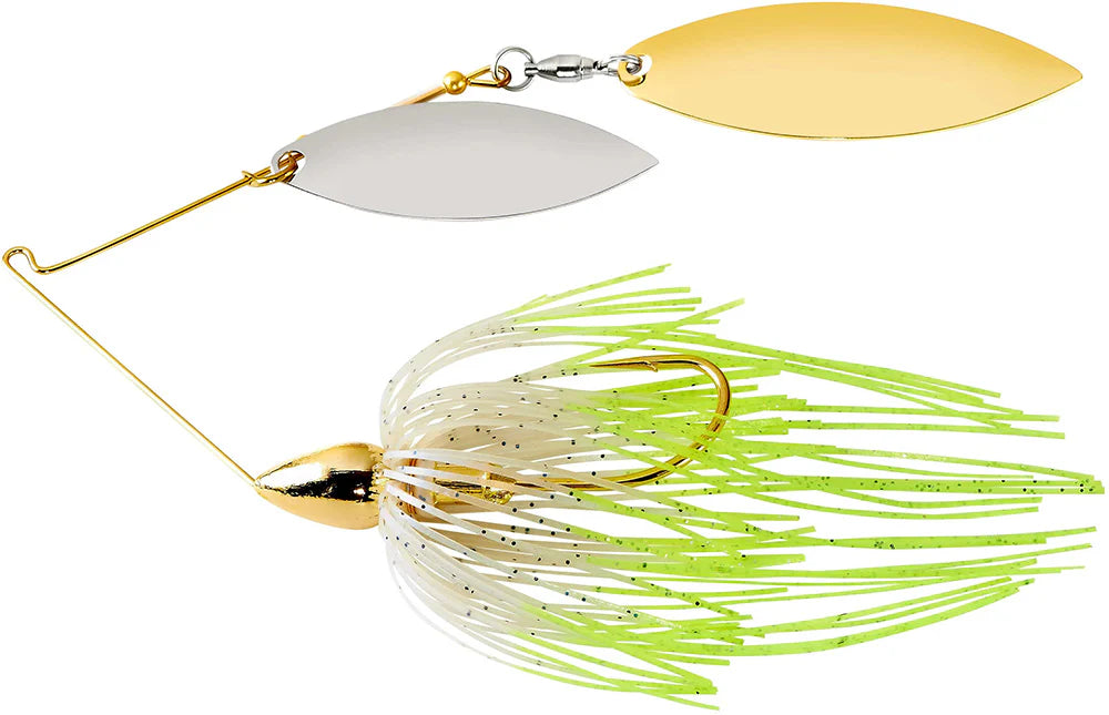 War Eagle Double Willow Gold Frame Spinnerbait 3 8 oz