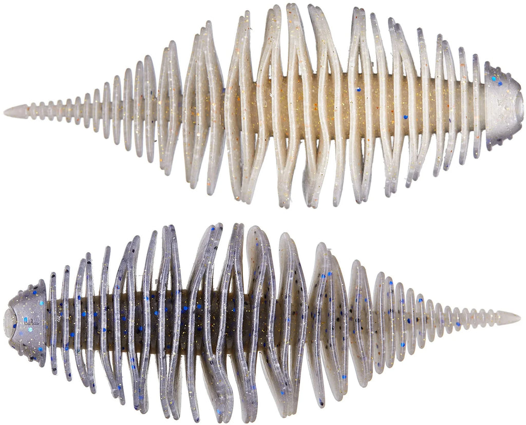Geecrack Bellows Gill Floating Elastomer Soft Plastic Creature Bait 58 Inch