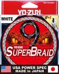 Yo Zuri SuperBraid 9 White Filler Spools 300 Yards