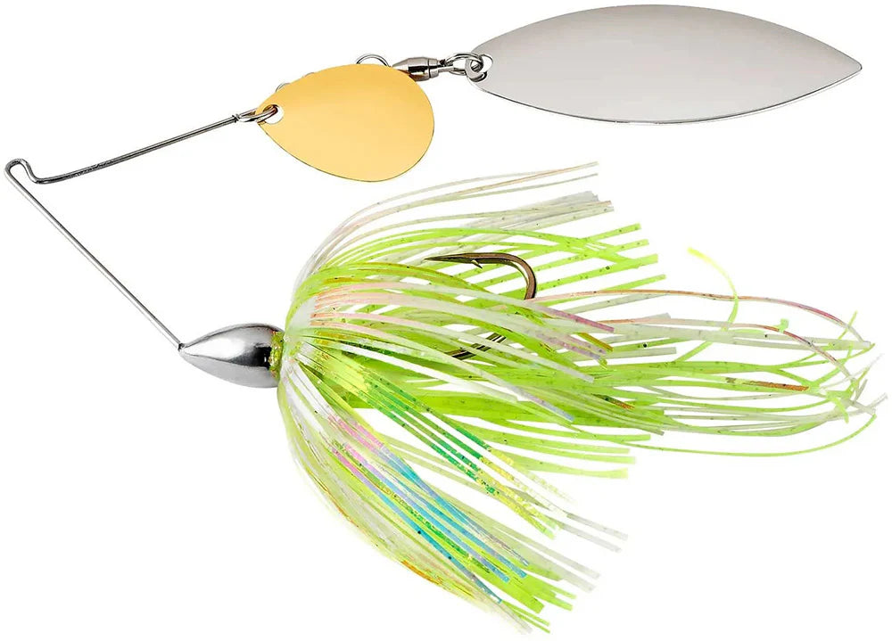 War Eagle Tandem Colorado Willow Nickel Frame Spinnerbait 1 2 oz