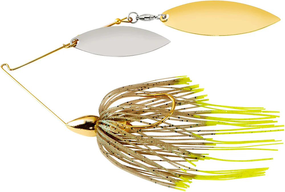 War Eagle Double Willow Gold Frame Spinnerbait 3 8 oz