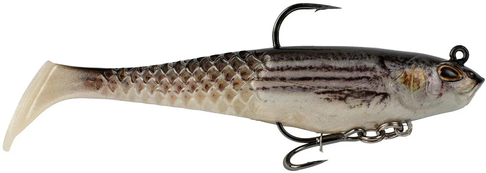 Berkley PowerBait Saltwater CullShad Pre Rigged Soft Body Swimbait 4 Inch