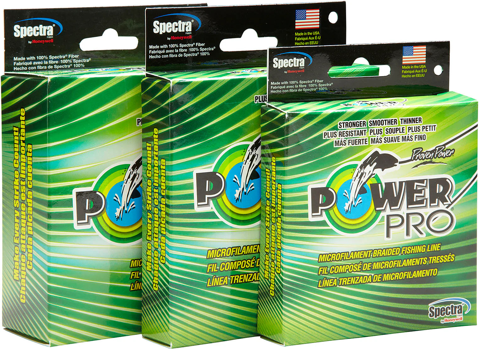 Power Pro Spectra Hi Vis Yellow Braided Line