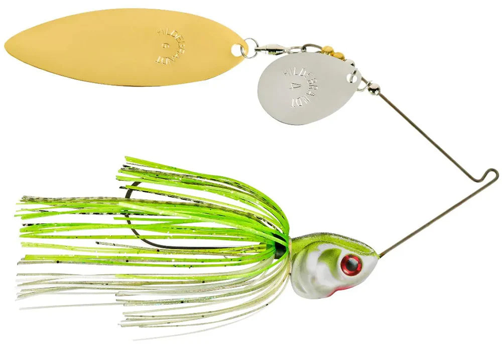 Booyah Covert Series Tandem Colorado Willow Spinnerbait 1 2 oz