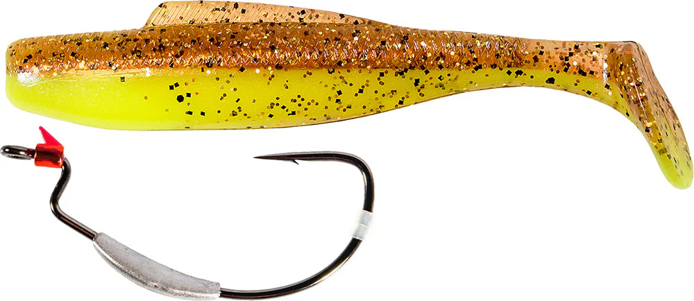 Z Man 4 Inch DieZel MinnowZ ZWG Weighted Swimbait Hook Combo