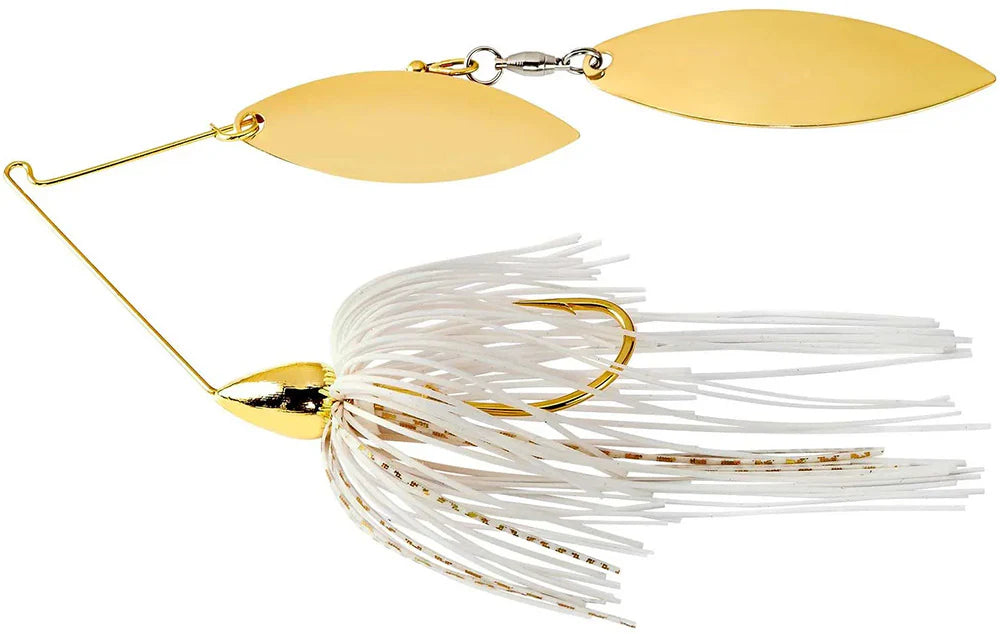 War Eagle Double Willow Gold Frame Spinnerbait 1 2 oz
