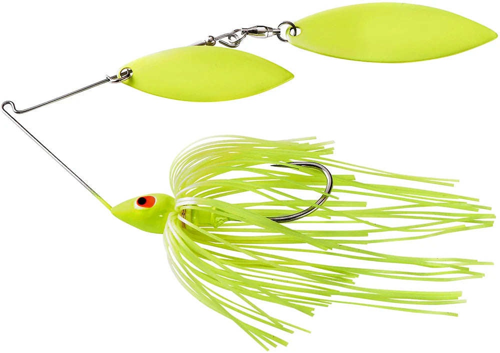 War Eagle Painted Head Nickel Frame Double Willow Spinnerbait 1 2 oz