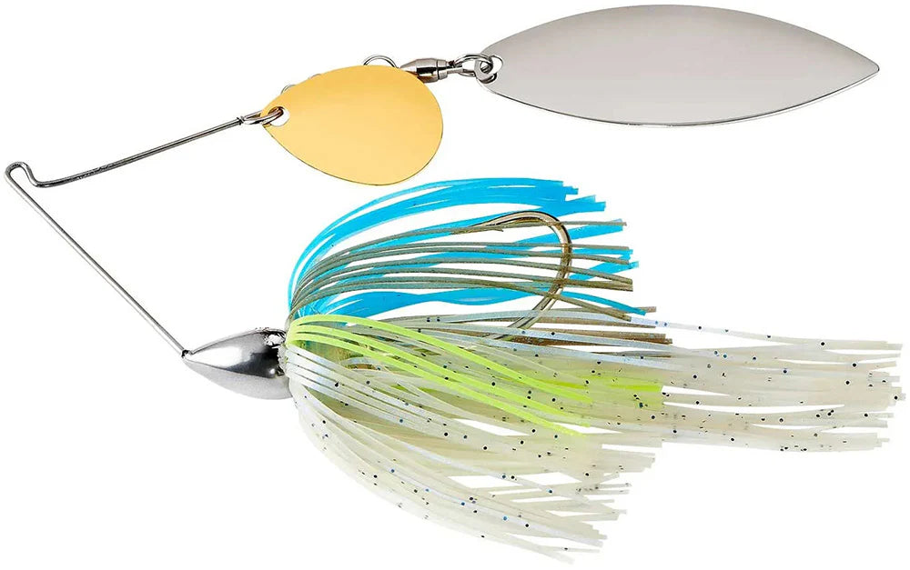 War Eagle Tandem Colorado Willow Nickel Frame Spinnerbait 3 8 oz