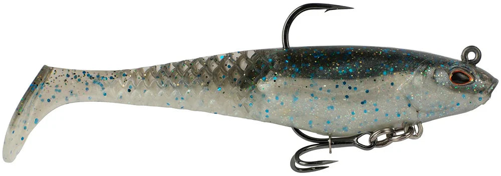 Berkley PowerBait Saltwater CullShad Pre Rigged Soft Body Swimbait 6 Inch