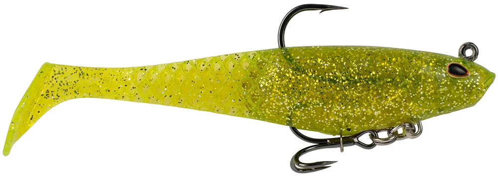 Berkley PowerBait Saltwater CullShad Pre Rigged Soft Body Swimbait 4 Inch