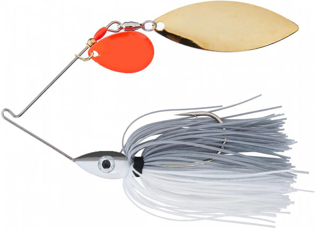 Nichols Lures Pulsator Kicker Series Tandem Colorado Willow Spinnerbait 3 8 oz