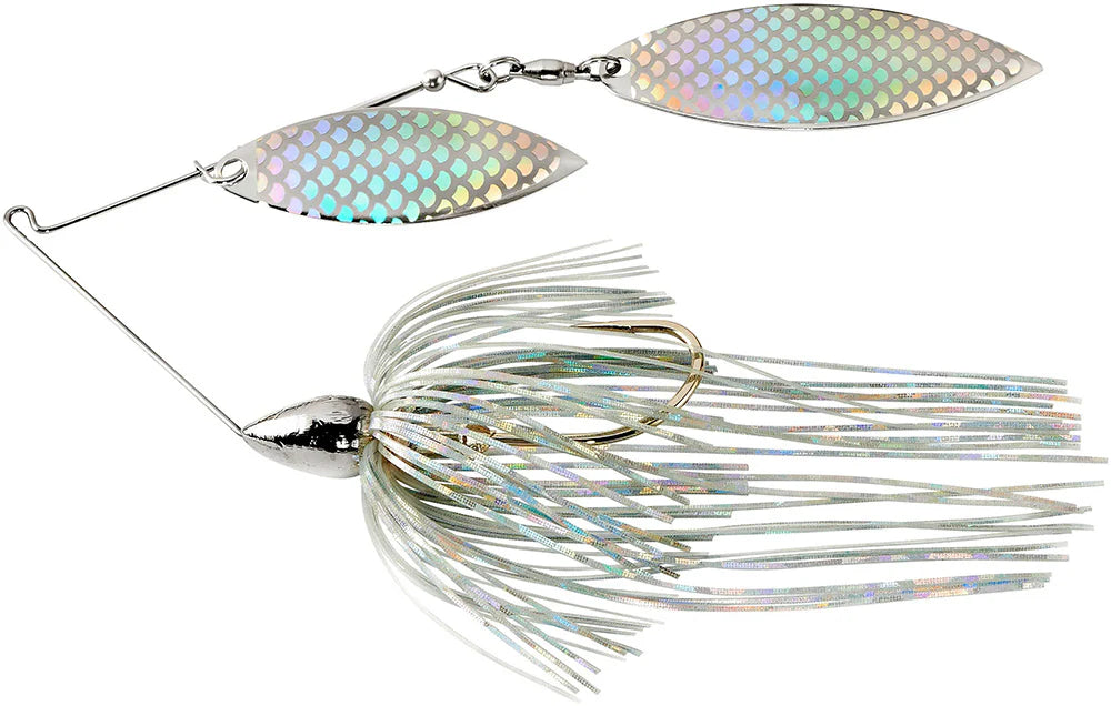 War Eagle Double Willow Nickel Frame Spinnerbait 3 8 oz
