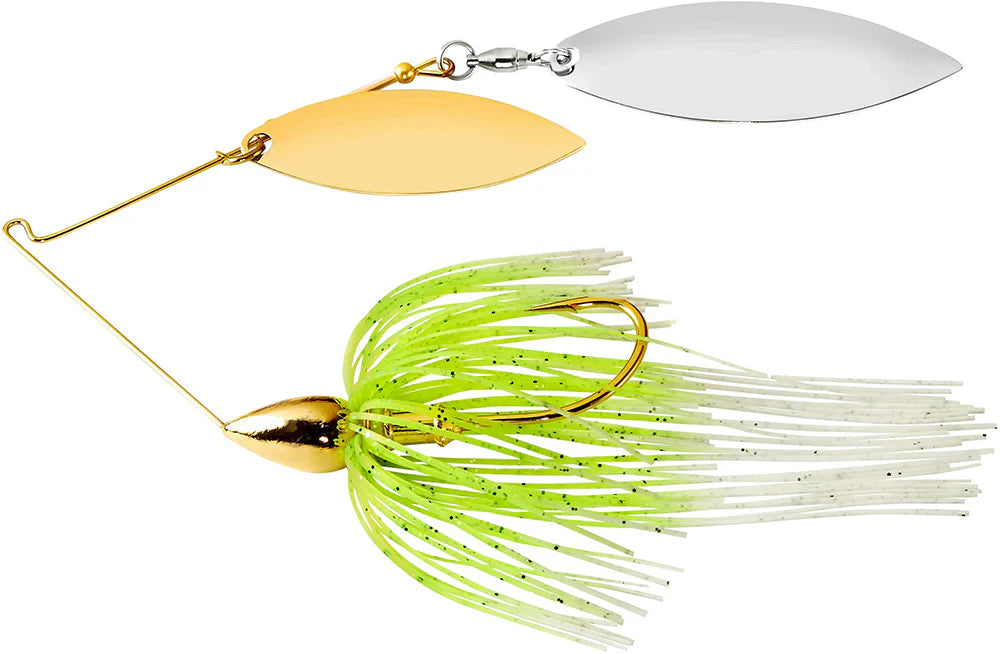 War Eagle Double Willow Gold Frame Spinnerbait 1 2 oz