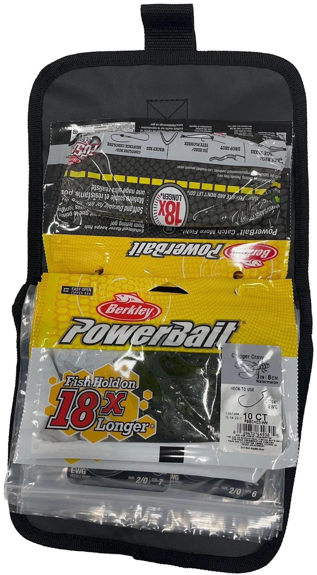 Berkley PowerBait Creatures n Craws 4 inch Essentials Kit