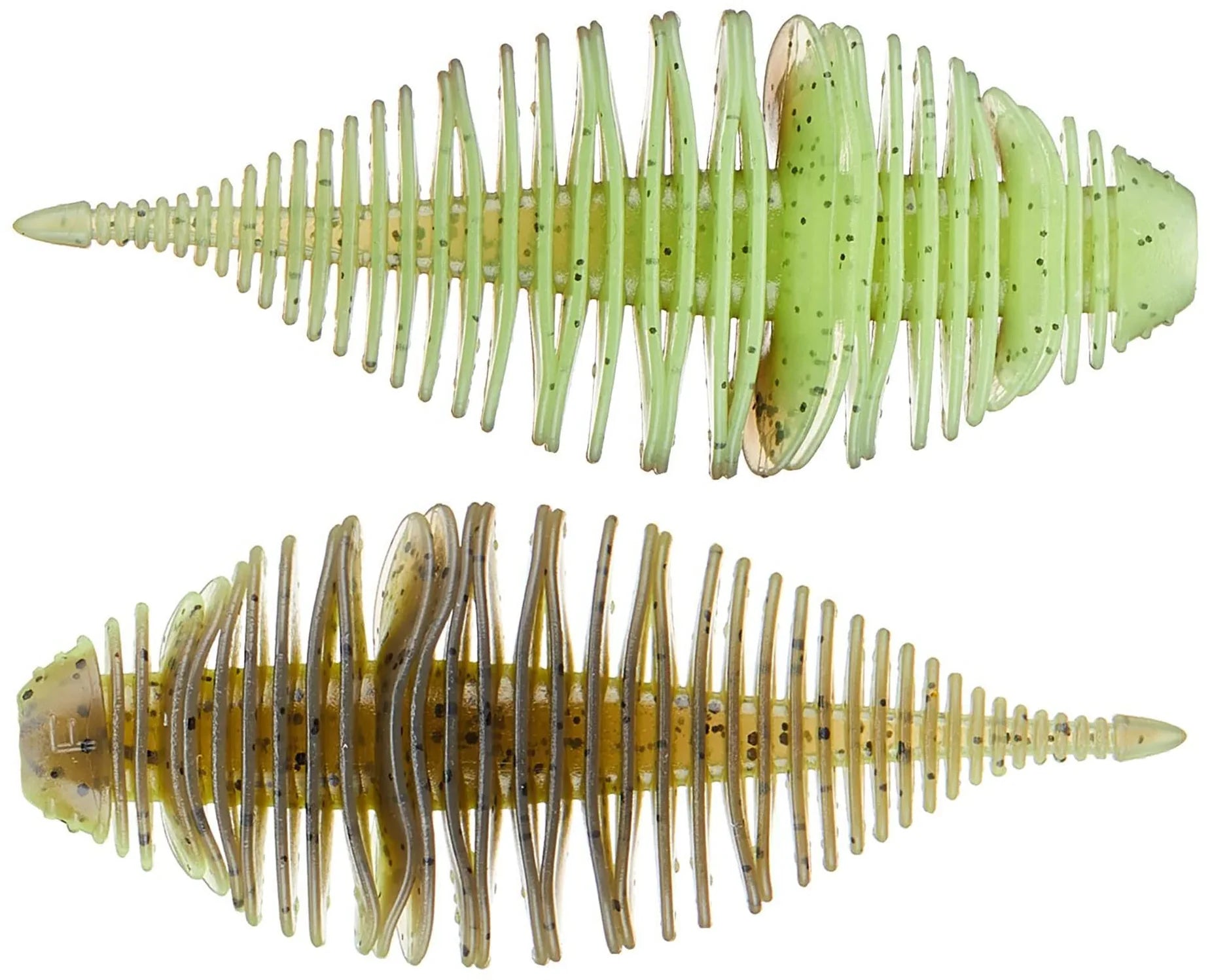 Geecrack Bellows Gill Floating Elastomer Soft Plastic Creature Bait 38 Inch