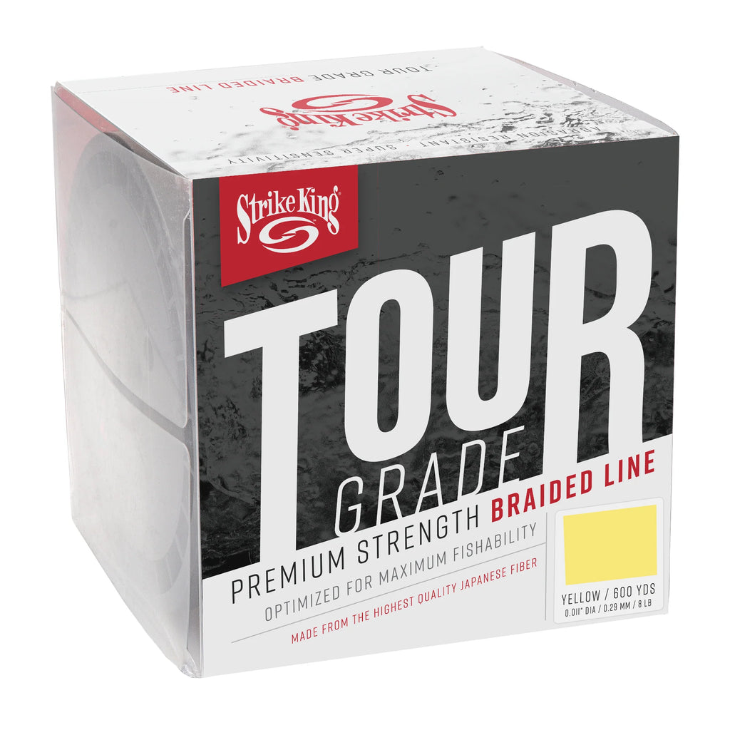 Strike King Tour Grade Braid Yellow Braided Line