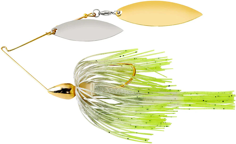 War Eagle Double Willow Gold Frame Spinnerbait 1 2 oz