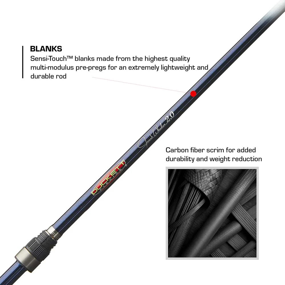 Duckett Fishing Jacob Wheeler Signature Series Casting Rods