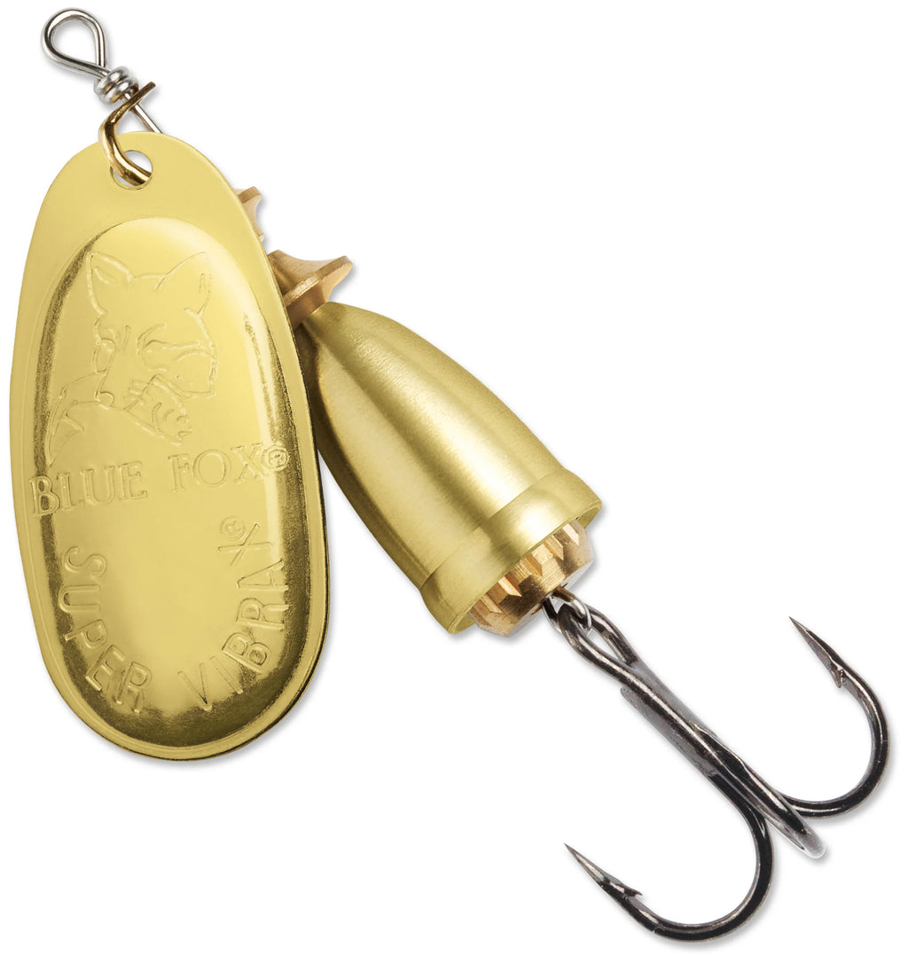 Blue Fox Classic Vibrax Plated Series Inline Spinner