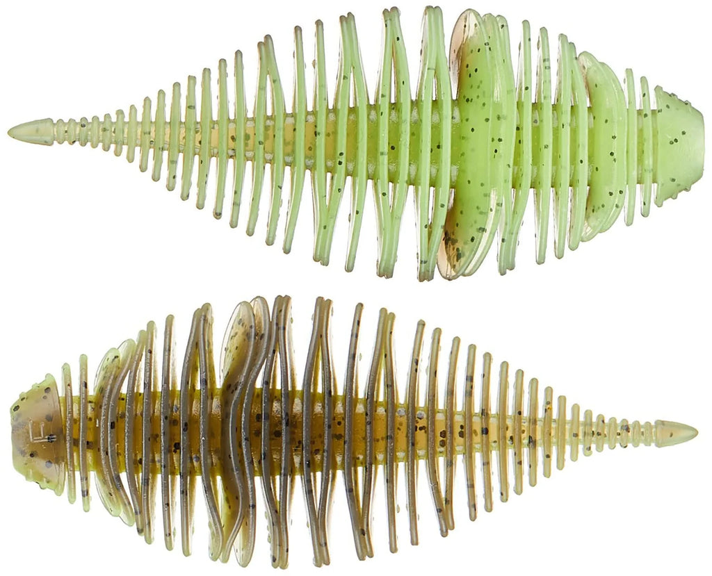 Geecrack Bellows Gill Floating Elastomer Soft Plastic Creature Bait 28 Inch