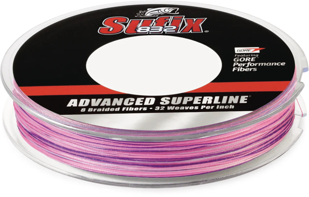 Sufix 832 Advanced Superline Sunrise Braided Line 300 Yard Filler Spool